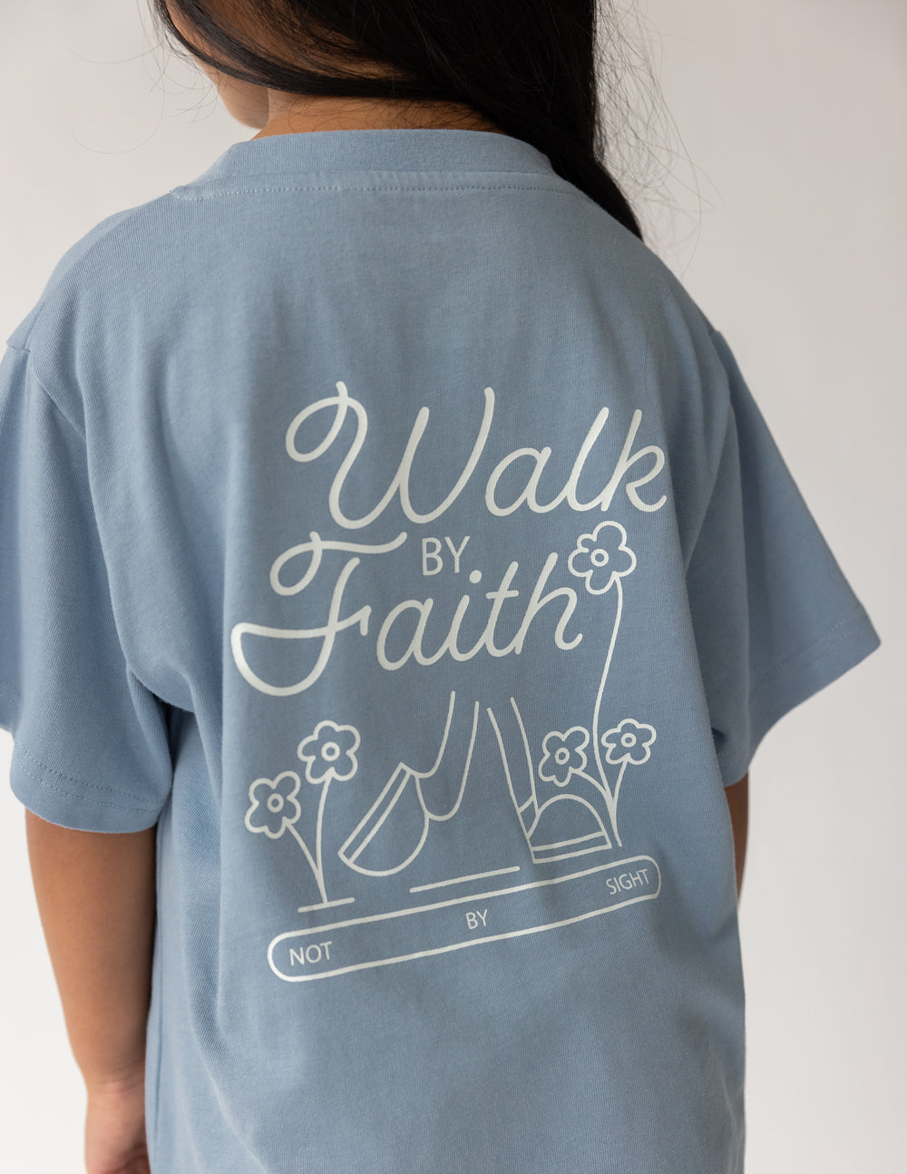 Walk by Faith Kids Tee – Christian Kids T-Shirt