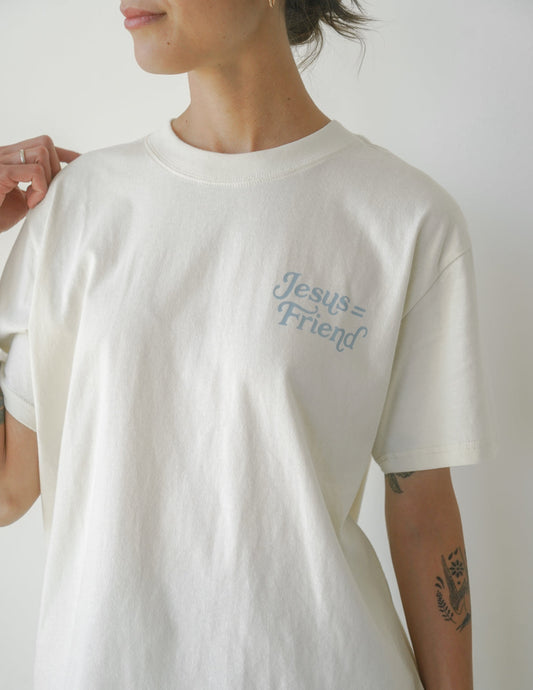 What a Friend in Jesus Unisex Tee – Christian T-Shirt