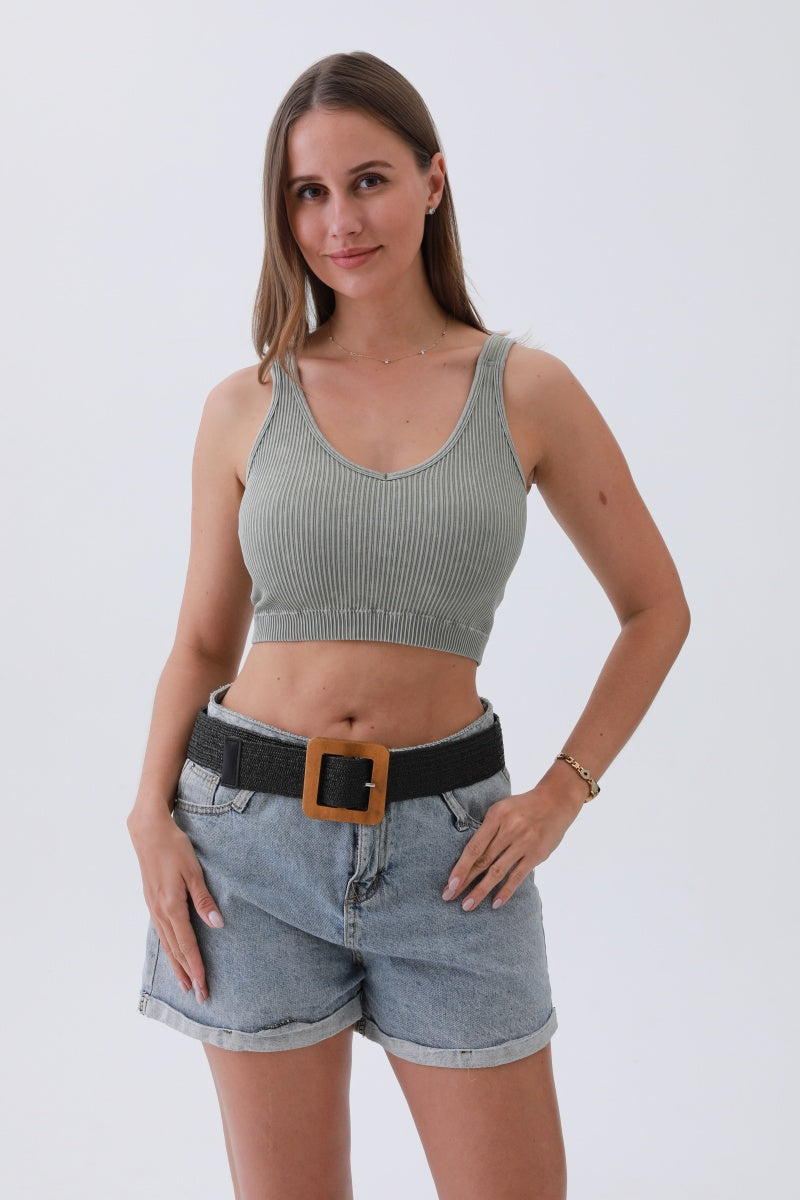 The Nature Woven Raffia Belt – Square Buckle, Earthy Elegance 🌿✨ Leto Collection