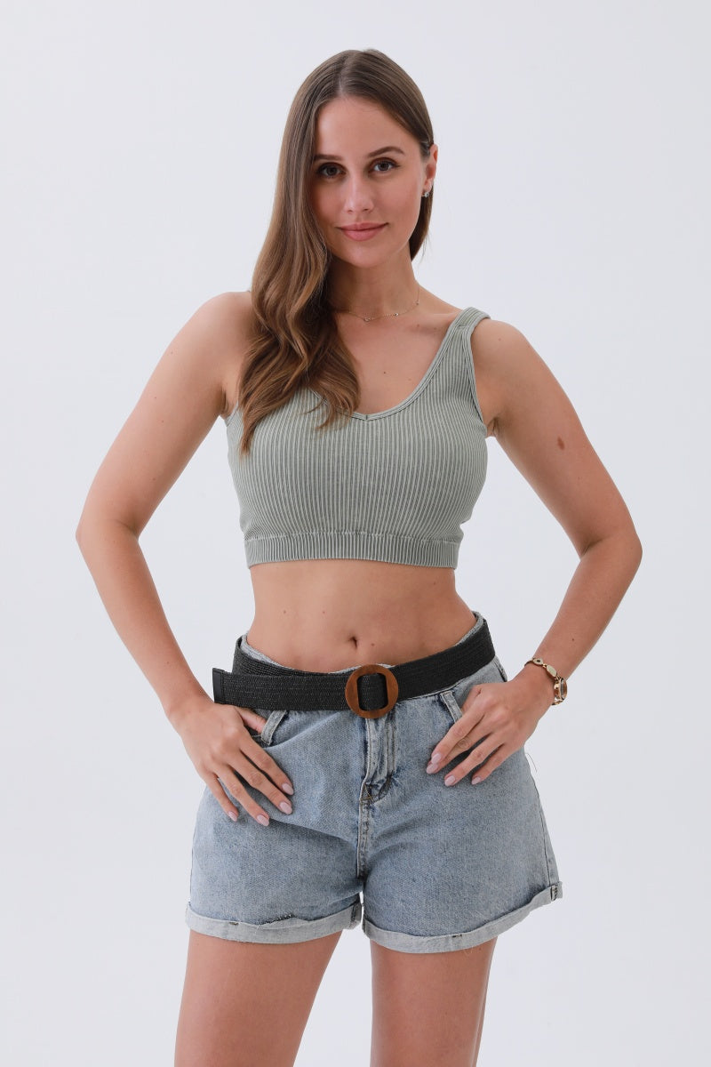 Minimalist Boho Raffia Belt – Chic Round Buckle for Effortless Style 🌾🌟 Leto Collection