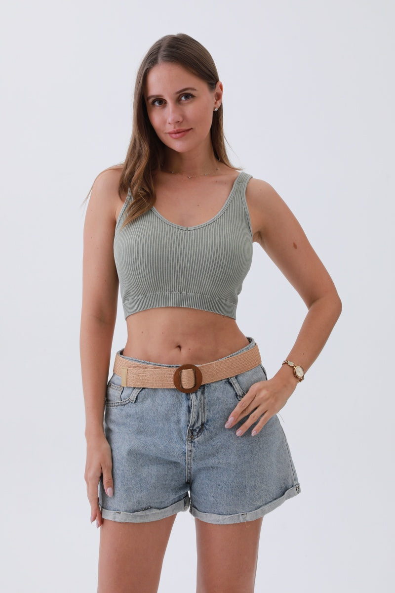 Minimalist Boho Raffia Belt – Chic Round Buckle for Effortless Style 🌾🌟 Leto Collection