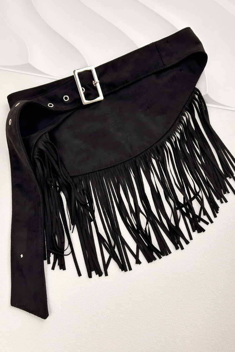 Ethnic Jazz Waist Cincher – Bohemian Fringe Belt✨🎷&nbsp; Leto Collection