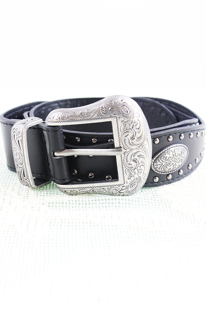 Retro Punk Belt – Vintage American Edge ⛓️🇺🇸 Leto Collection