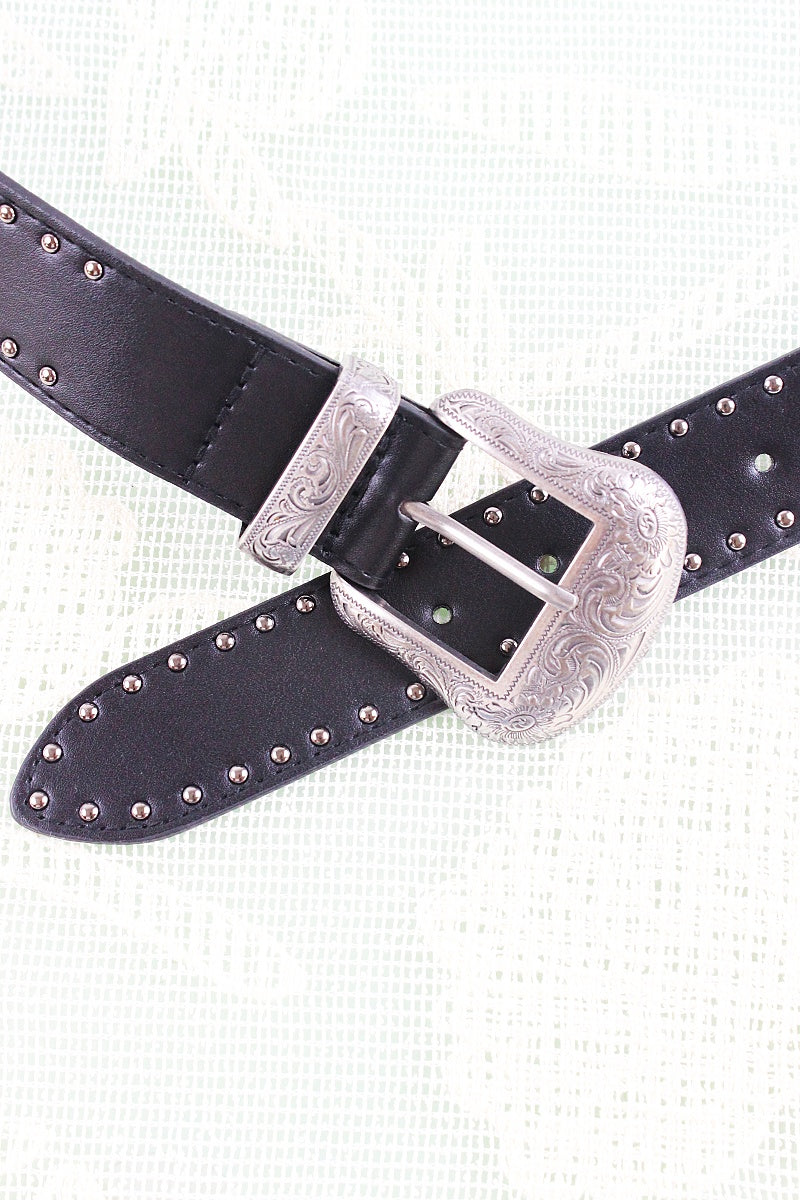 Retro Punk Belt – Vintage American Edge ⛓️🇺🇸 Leto Collection