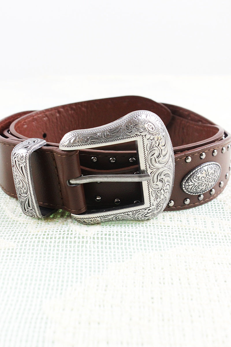 Retro Punk Belt – Vintage American Edge ⛓️🇺🇸 Leto Collection