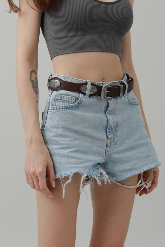 Vintage Biker Belt – Punk Americana Waistband ⚡🤠 Leto Collection