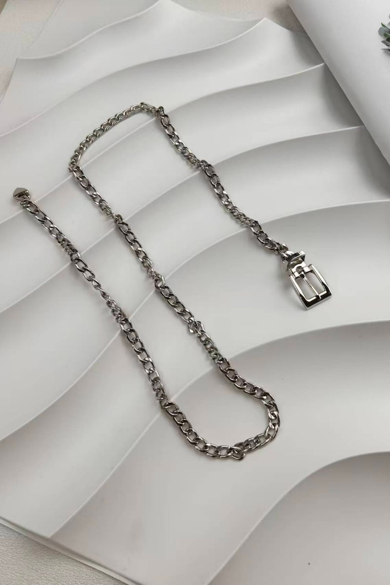 Chunky Chain Waist Belt - Versatile Punk Style ⛓️ Leto Collection