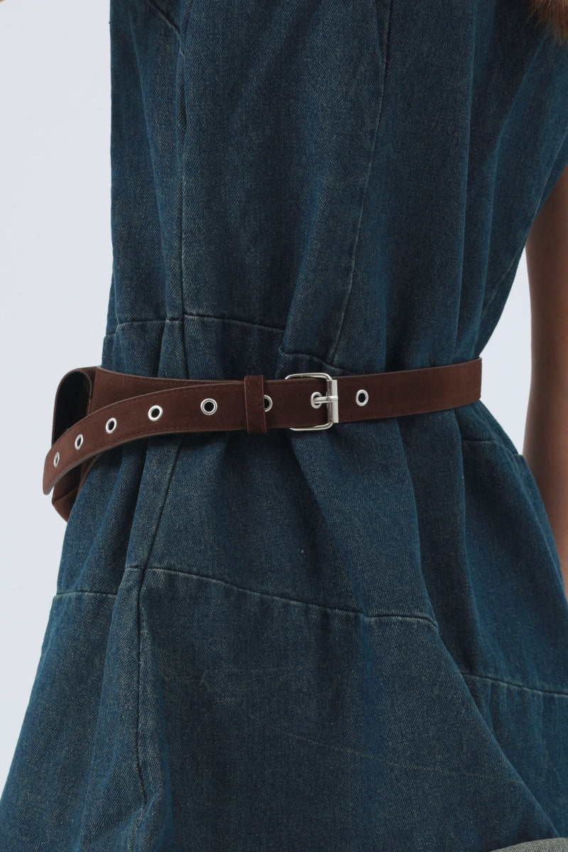 Phone-Wallet Utility Belt for Women – Vintage Style Waist Bag 📞💼 Leto Collection