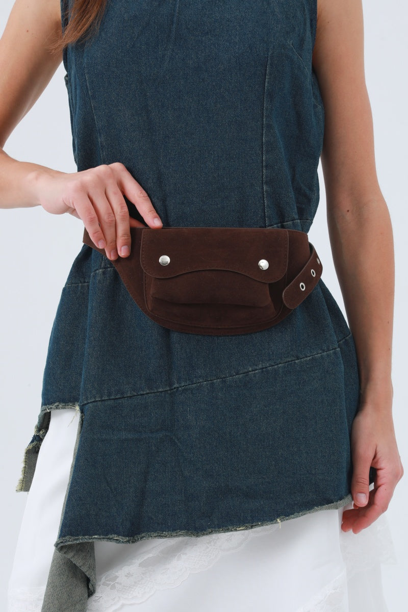 Phone-Wallet Utility Belt for Women – Vintage Style Waist Bag 📞💼 Leto Collection