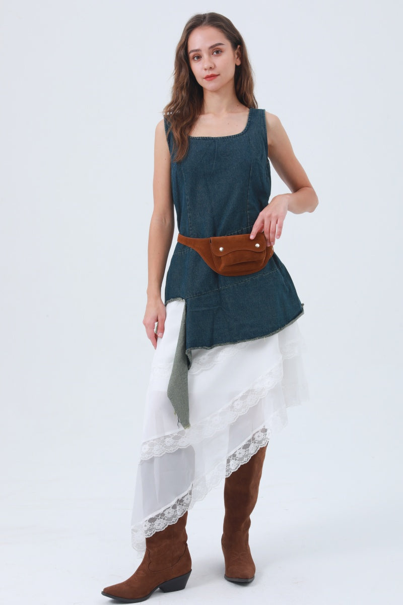 Phone-Wallet Utility Belt for Women – Vintage Style Waist Bag 📞💼 Leto Collection