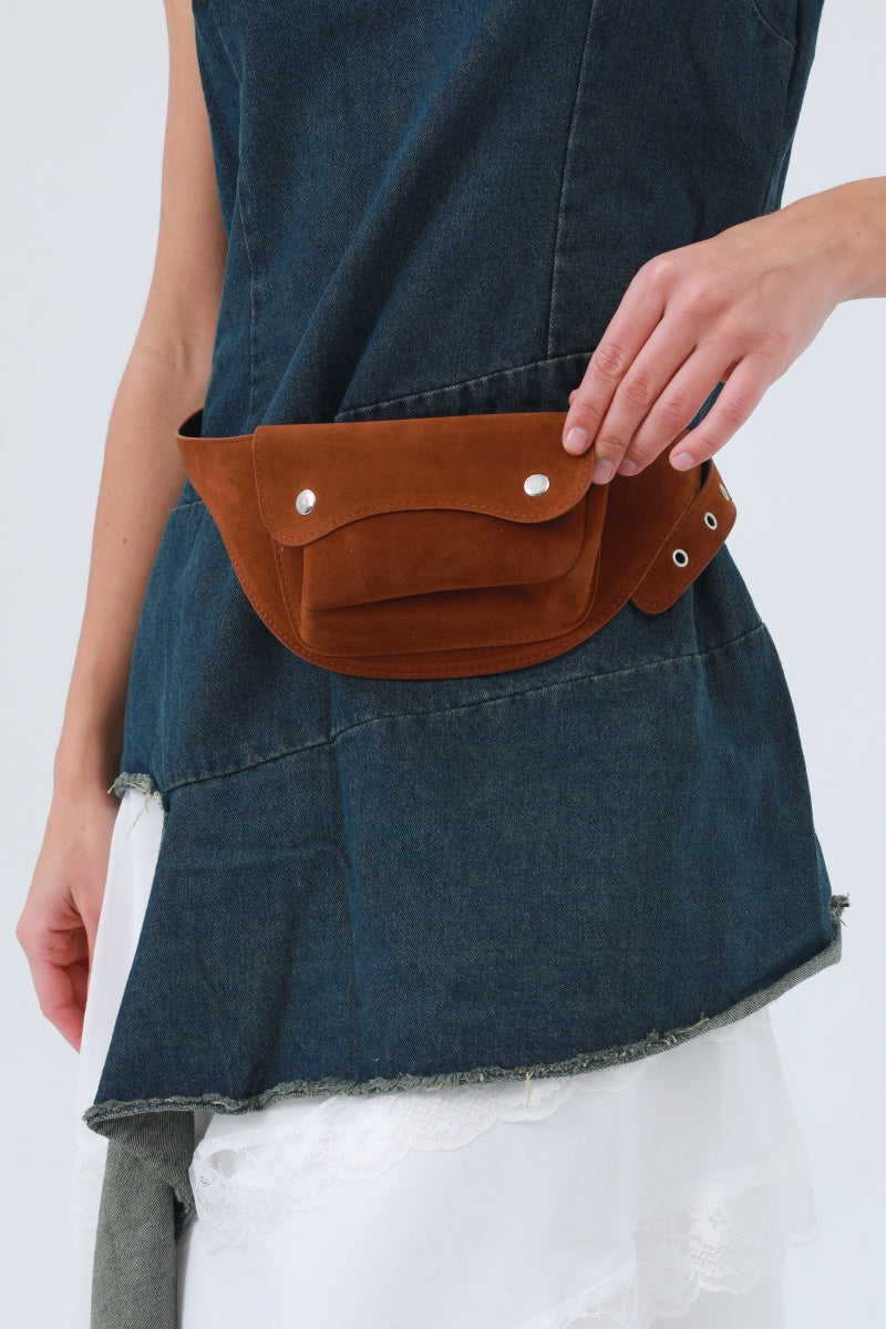 Phone-Wallet Utility Belt for Women – Vintage Style Waist Bag 📞💼 Leto Collection