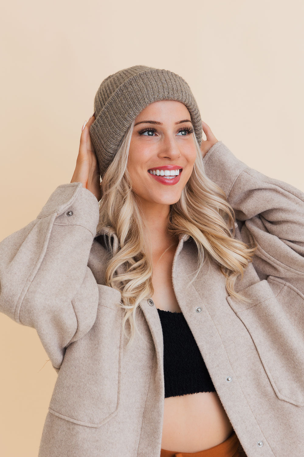 Eco Friendly Chic Knit Beanie Leto Collection