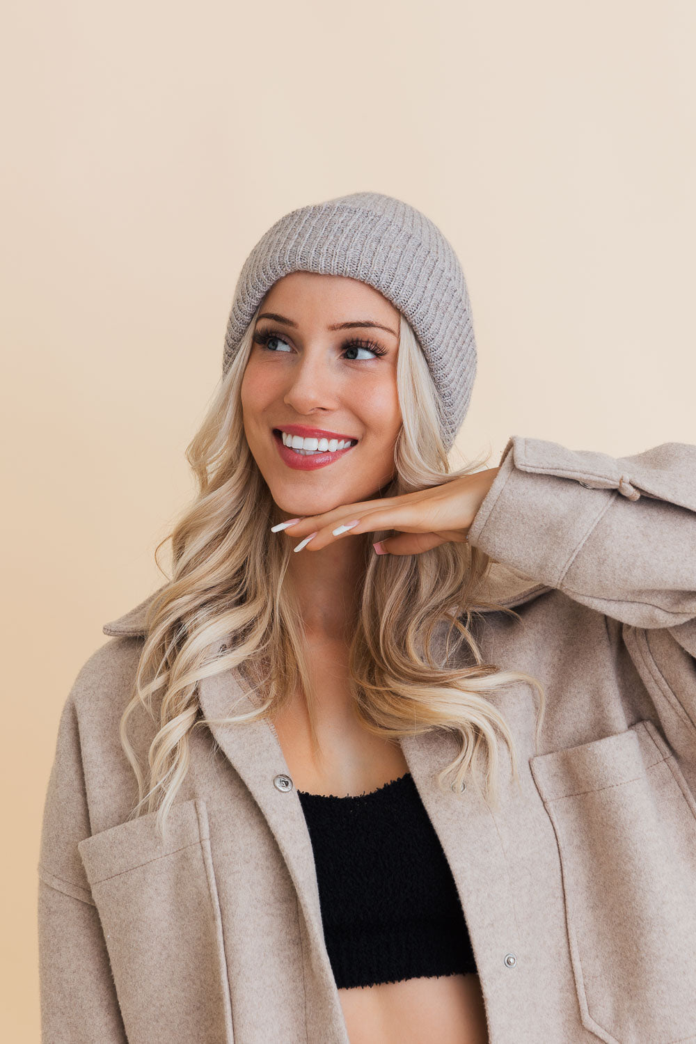 Eco Friendly Chic Knit Beanie Leto Collection