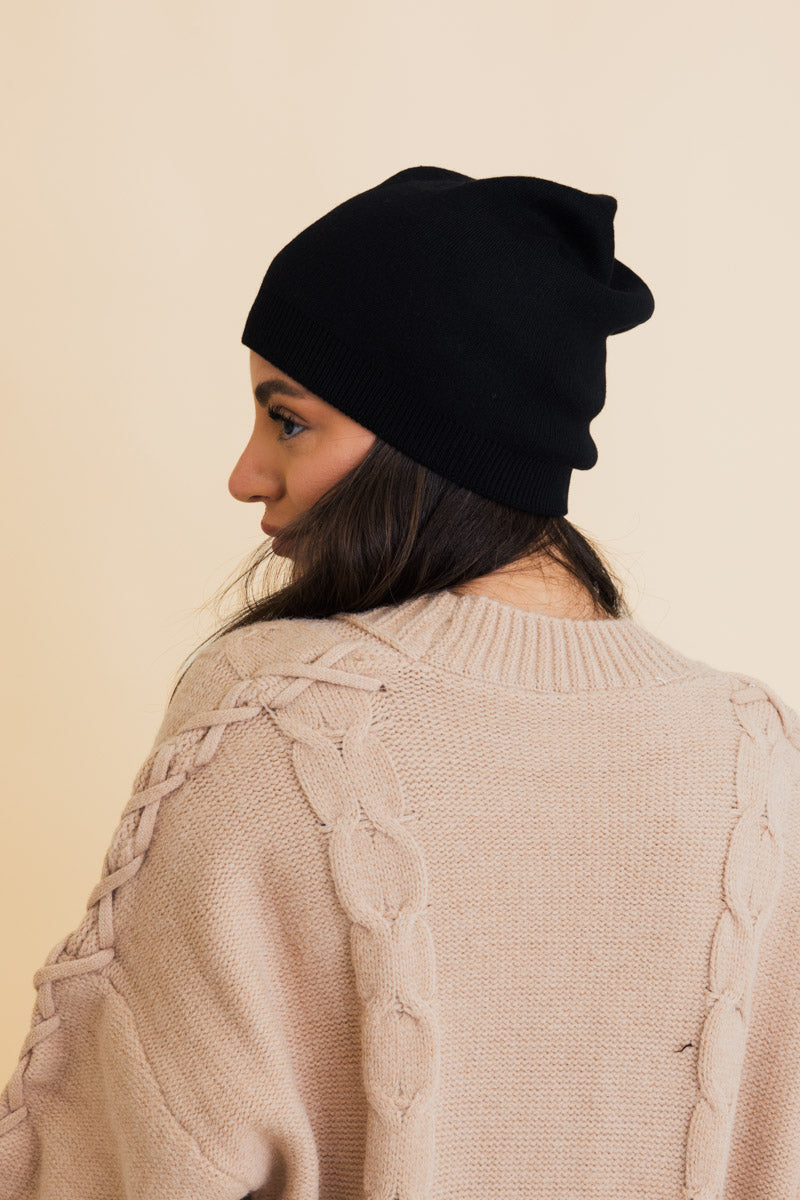 Cozy Up Trendy Chunky Knit Slouch Beanie Leto Collection