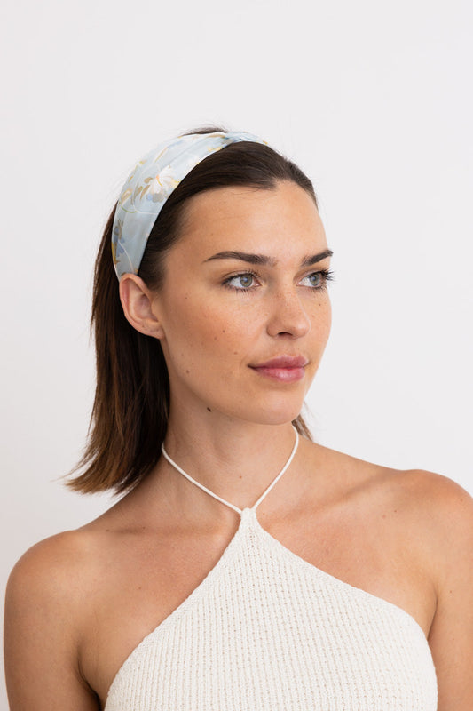 Secret Garden Satin Smooth Floral Headband 🌼 Leto Collection