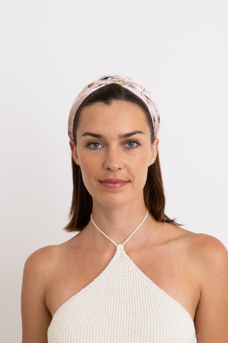 Secret Garden Satin Smooth Floral Headband 🌼 Leto Collection