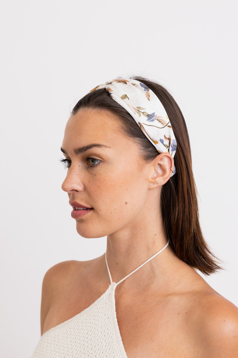 Secret Garden Satin Smooth Floral Headband 🌼 Leto Collection