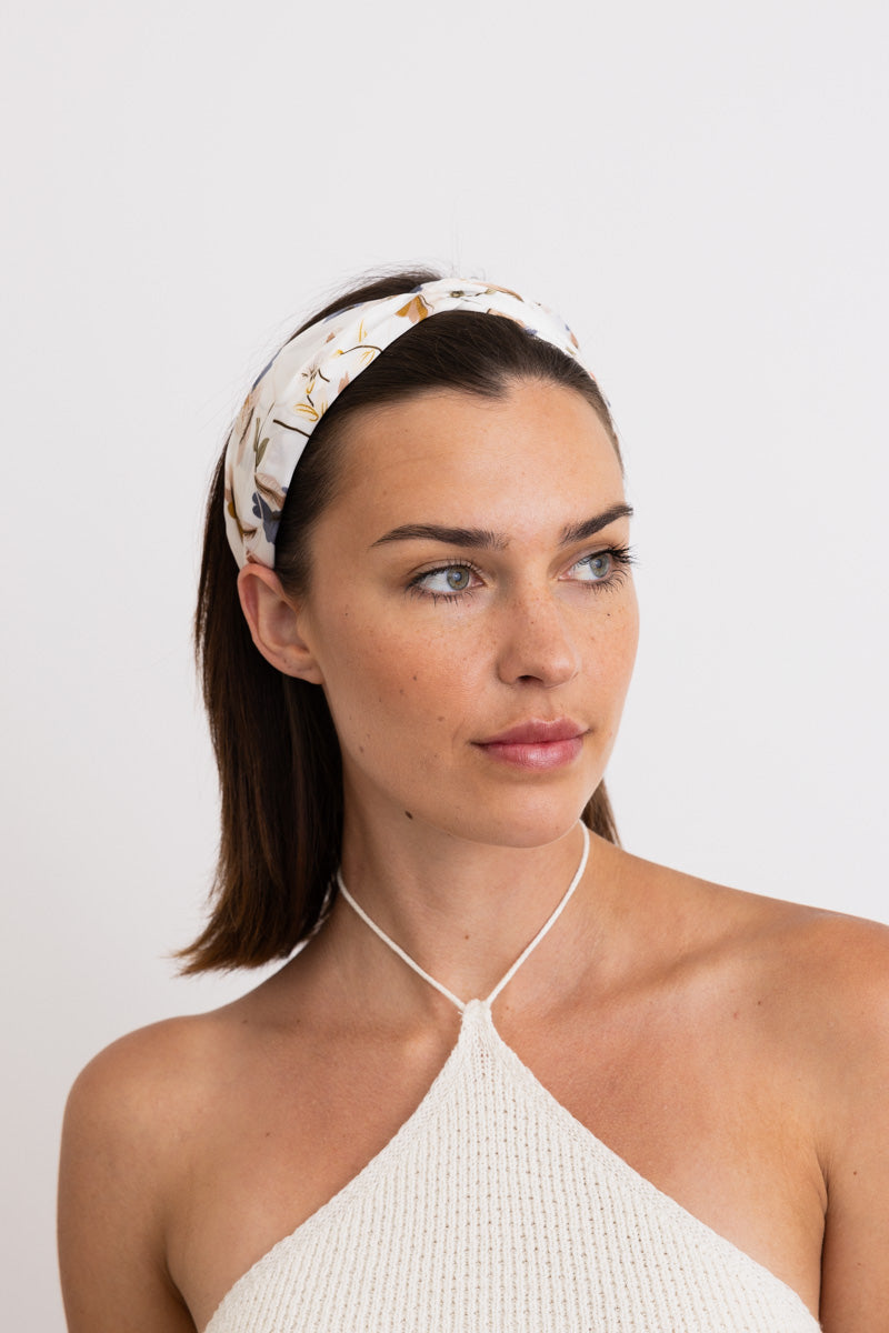 Secret Garden Satin Smooth Floral Headband 🌼 Leto Collection