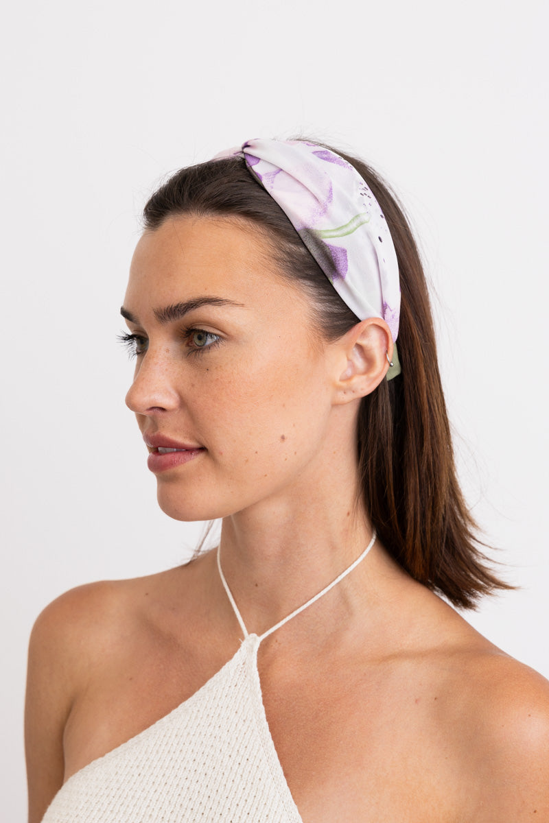 Cosmic Marbled Tie Dye Chiffon Headband Leto Collection