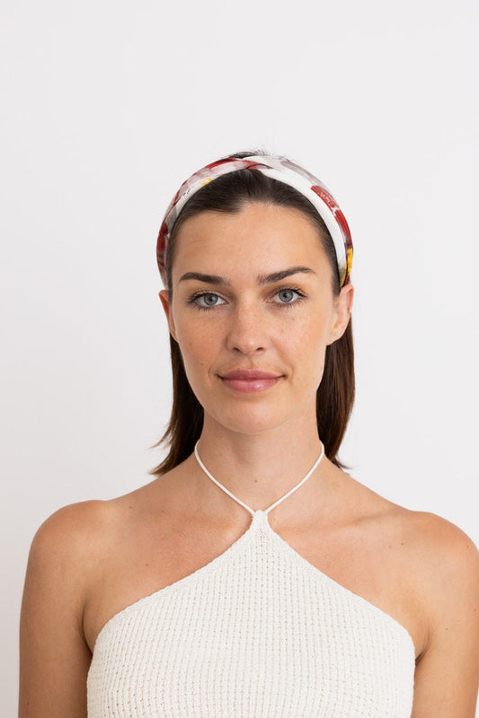Cosmic Marbled Tie Dye Chiffon Headband Leto Collection