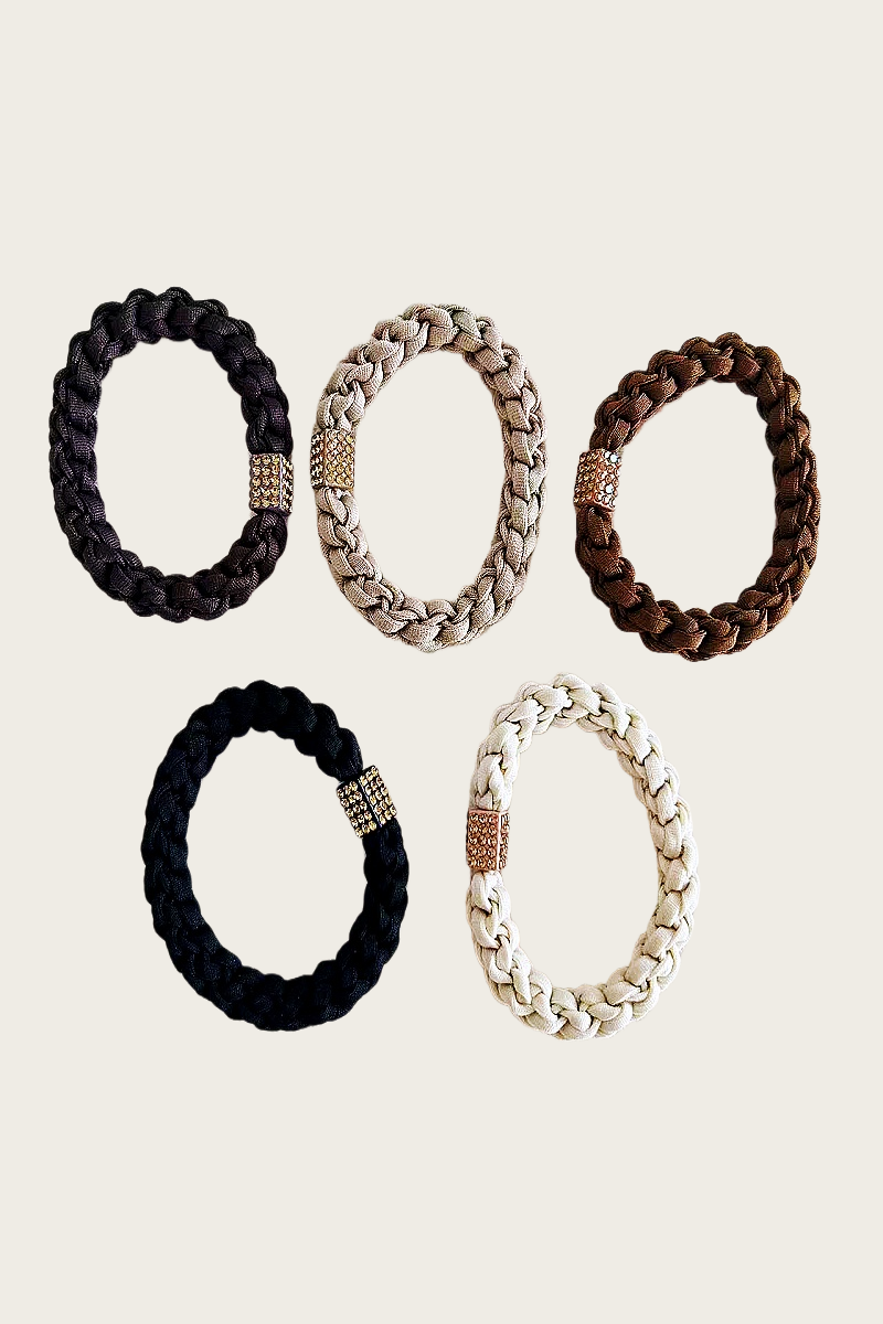Luxury Vintage Hair Ties – High-Stretch & Durable 🌸✨ Leto Collection