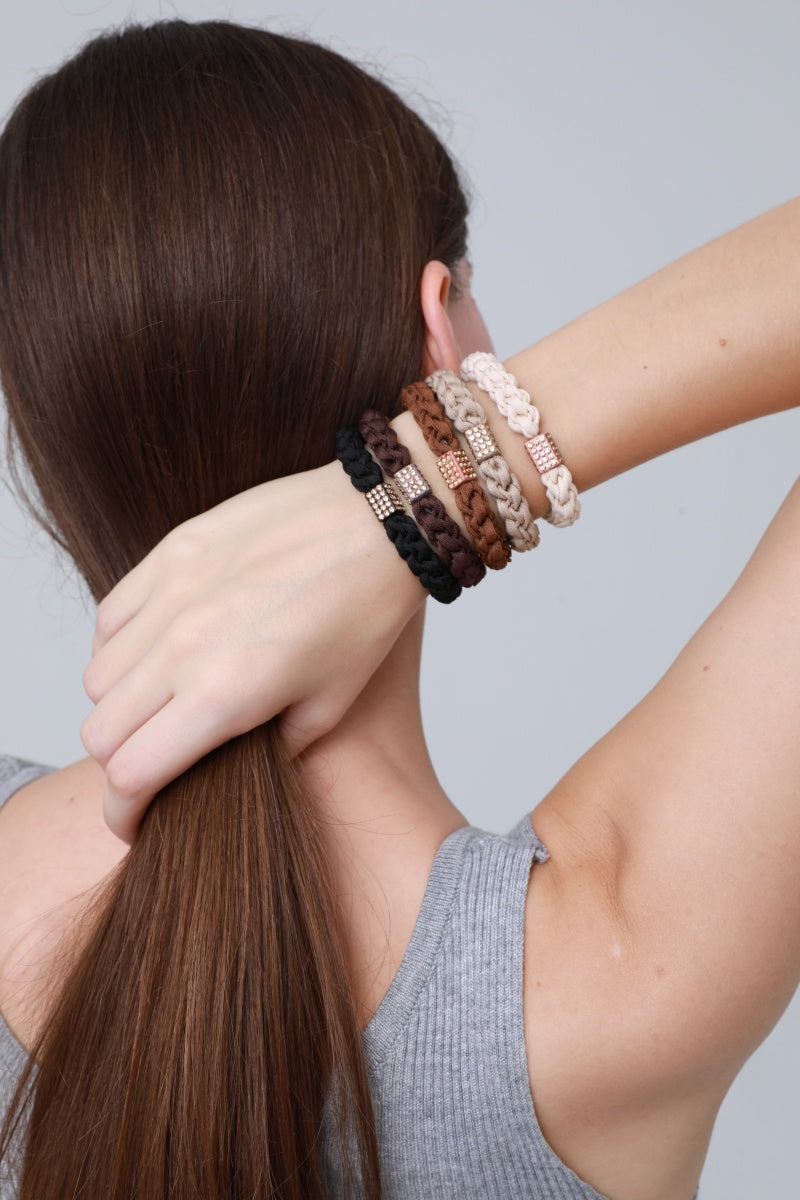 Luxury Vintage Hair Ties – High-Stretch & Durable 🌸✨ Leto Collection