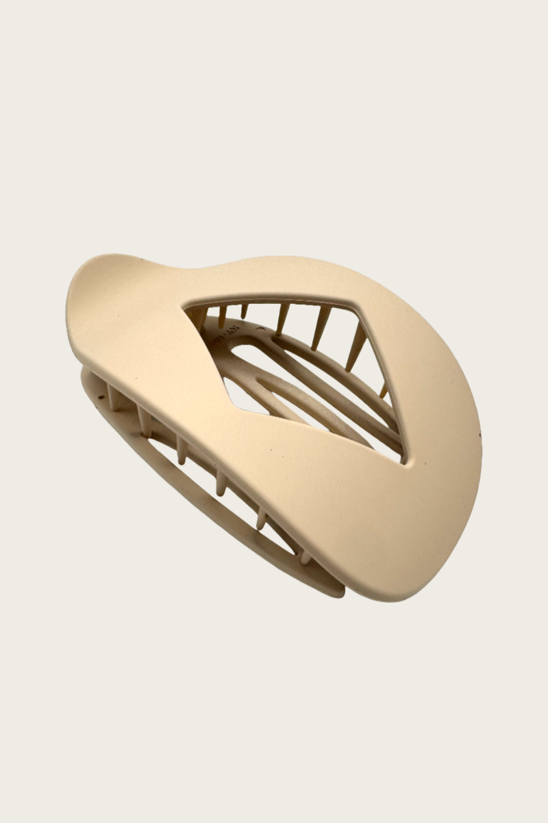 Matte ABS Hair Claw – Non-Slip Minimalist Clip ✨📎 Leto Collection