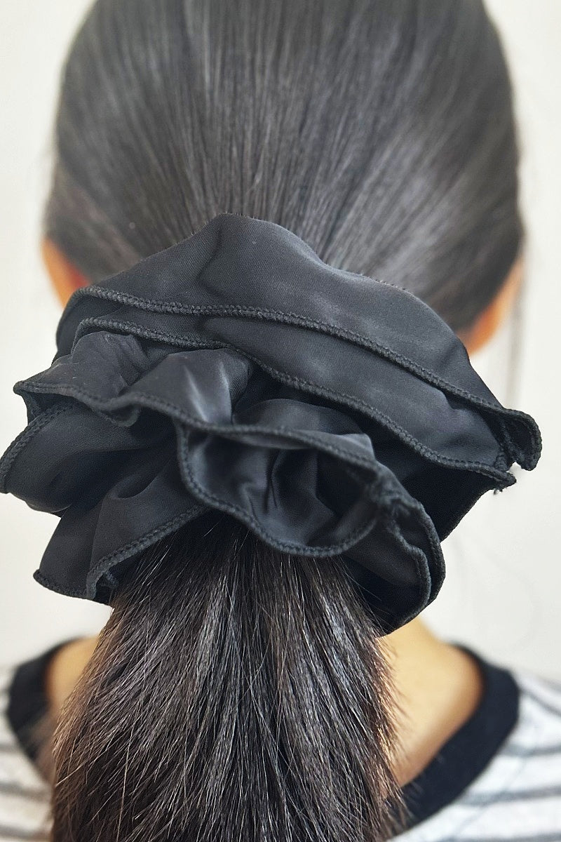 Parisian Satin Scrunchies – Retro Hair Ties with Luxe Feel 🌟🎀 Leto Collection