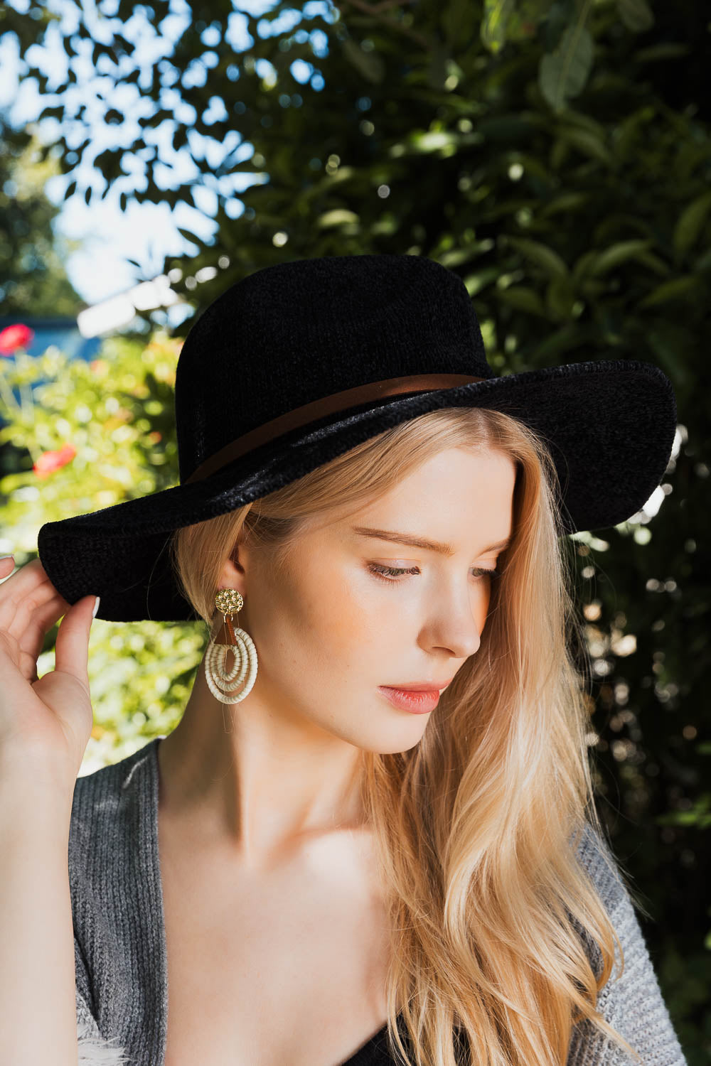 Velvet Peak Corduroy Fedora Hat Leto Collection