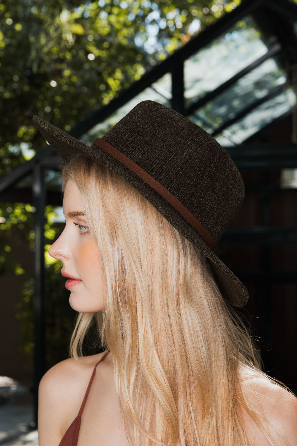 Velvet Peak Corduroy Fedora Hat Leto Collection
