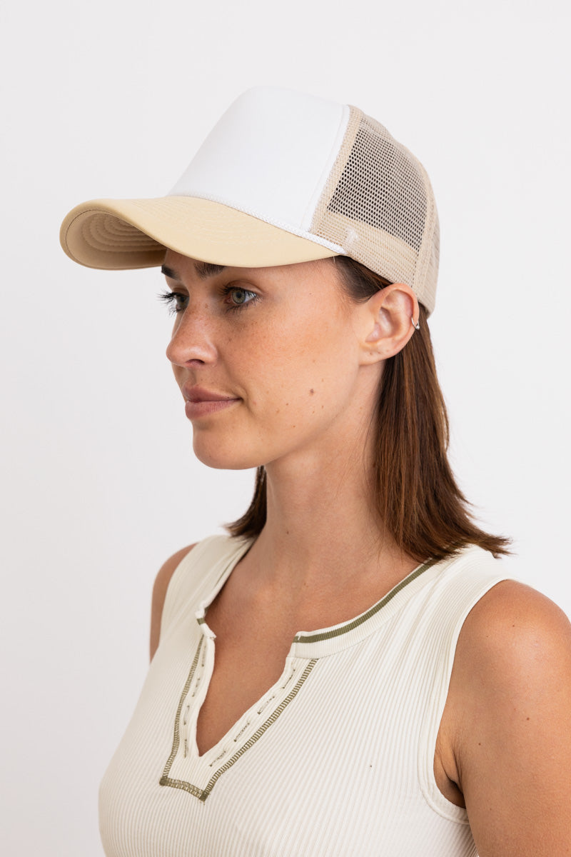 Classic Mesh Foam Truckers Hat Leto Collection
