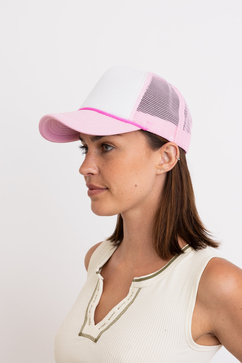 Classic Mesh Foam Truckers Hat Leto Collection