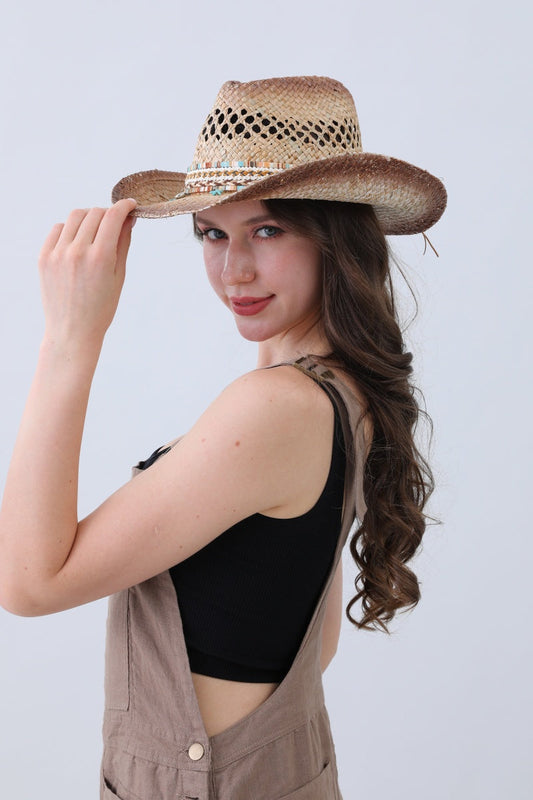 Braided Rope Cowboy Hat – Free-Spirited Western Style🌾✨ Leto Collection