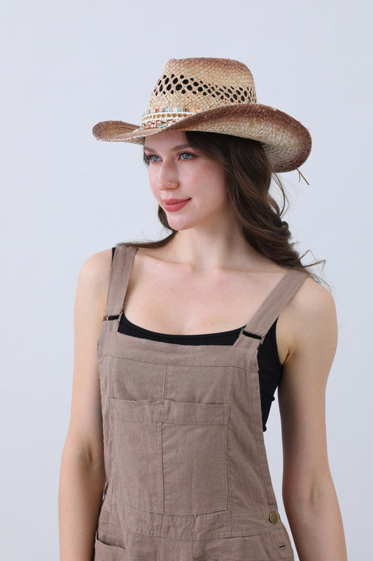 Braided Rope Cowboy Hat – Free-Spirited Western Style🌾✨ Leto Collection
