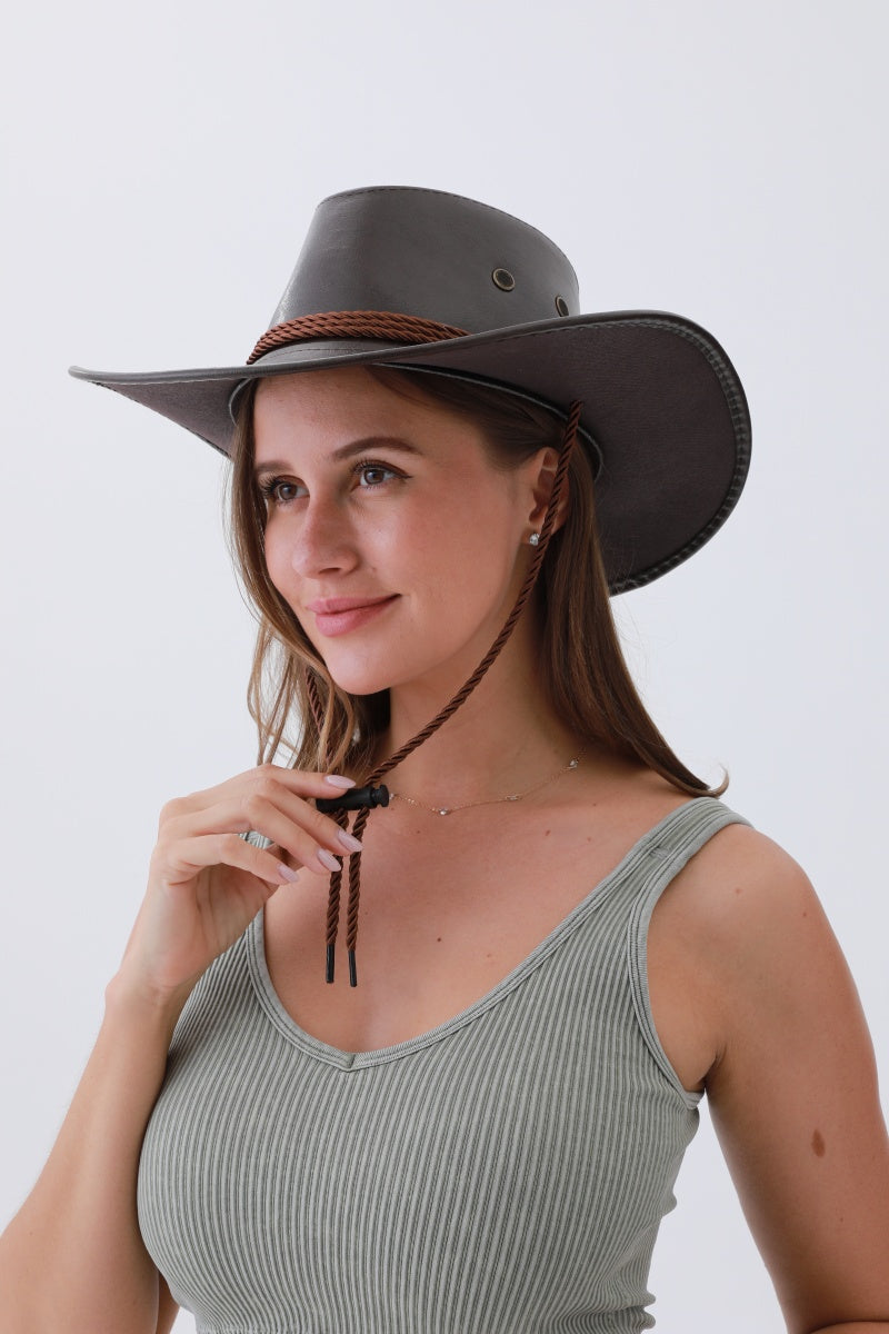 Classic Adjustable Cowboy Hat – Timeless Fit, Modern Comfort🤠☀️ Leto Collection