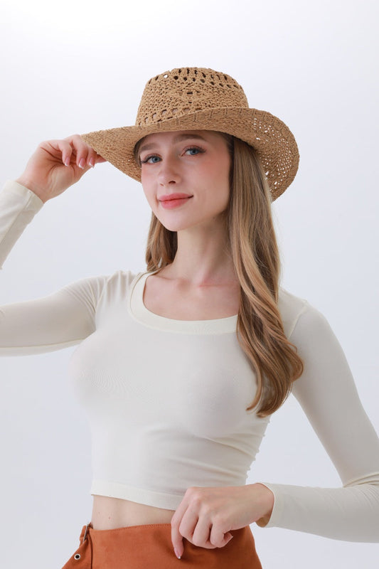 Classic Polyester Cowboy Hat – Lightweight & Sun-Smart🌵☀️ Leto Collection