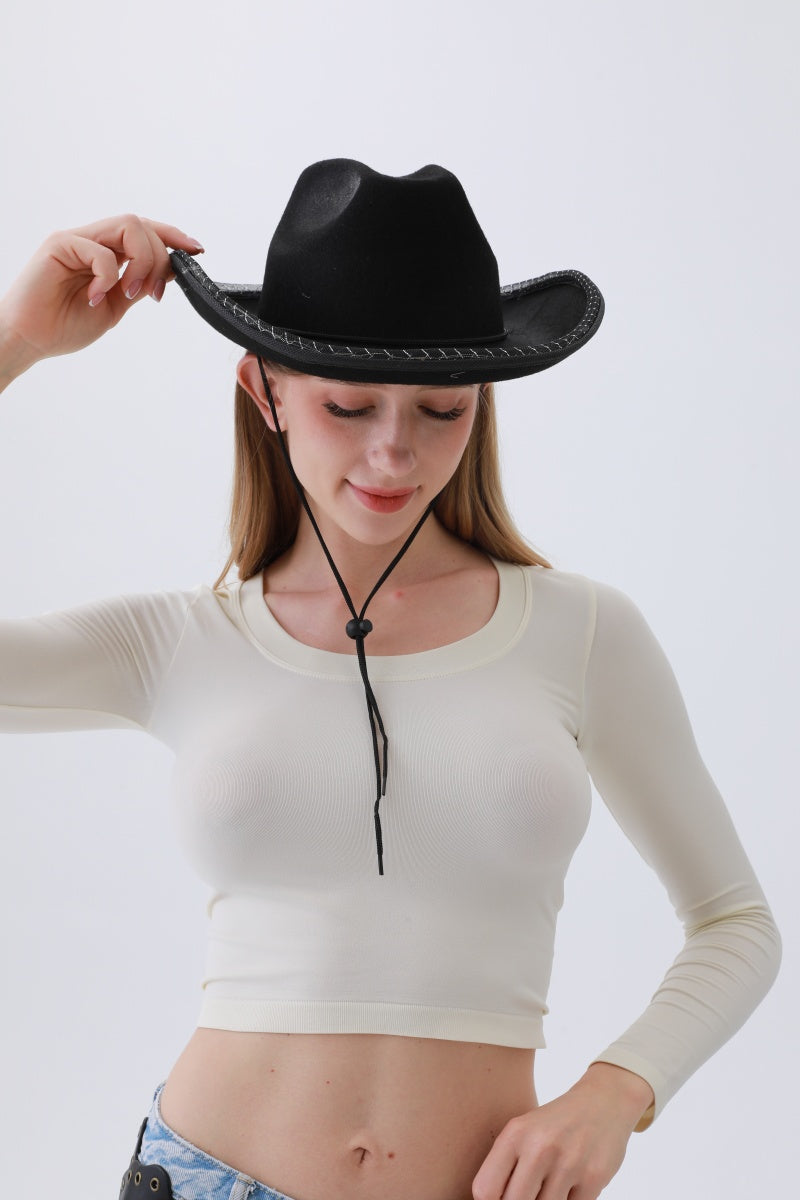 Neon Cowboy Hat – Light-Up Western Party Hat 🌟🤠 Leto Collection