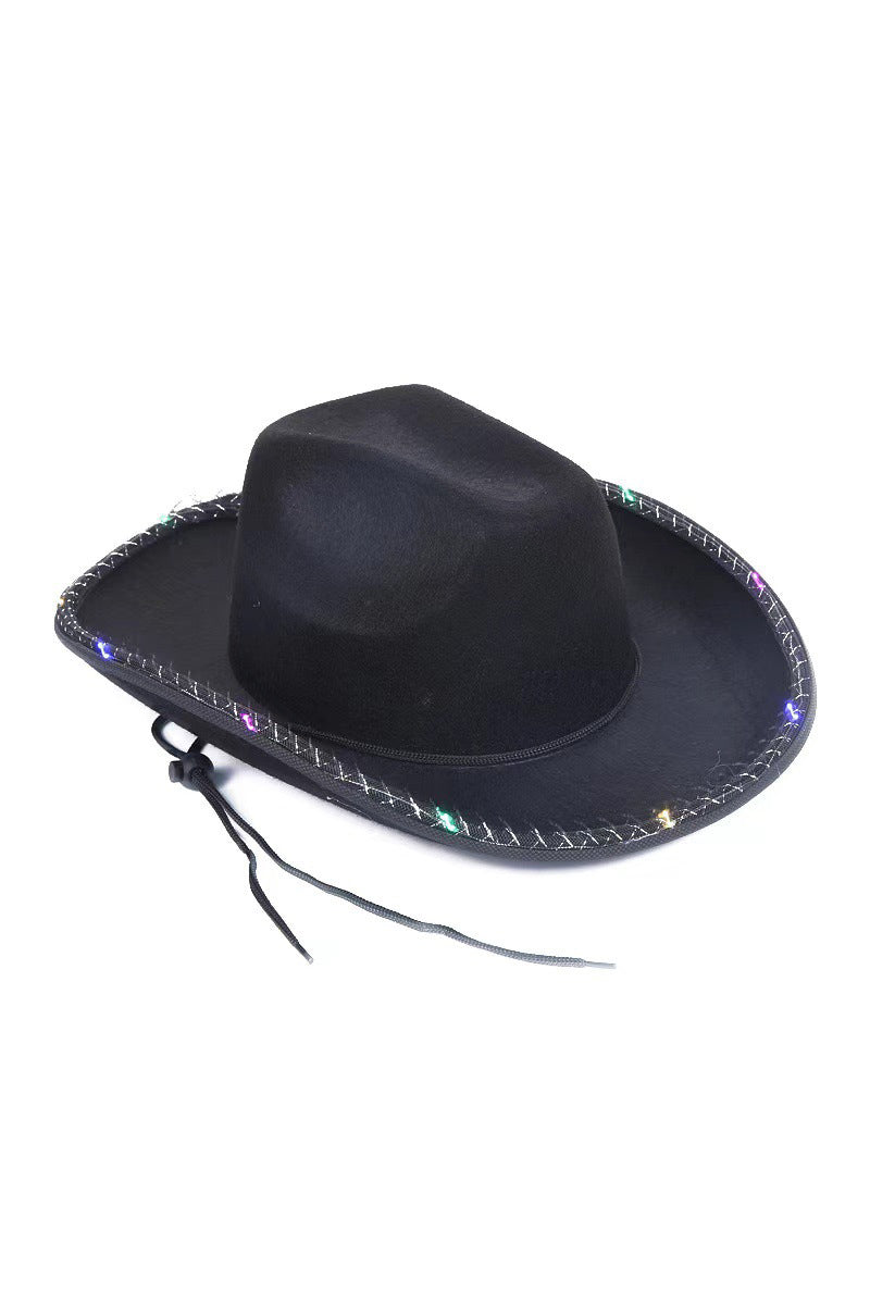 Neon Cowboy Hat – Light-Up Western Party Hat 🌟🤠 Leto Collection