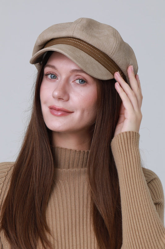 Vintage Military Officer Cap – Classic Lieutenant Style Leto Collection