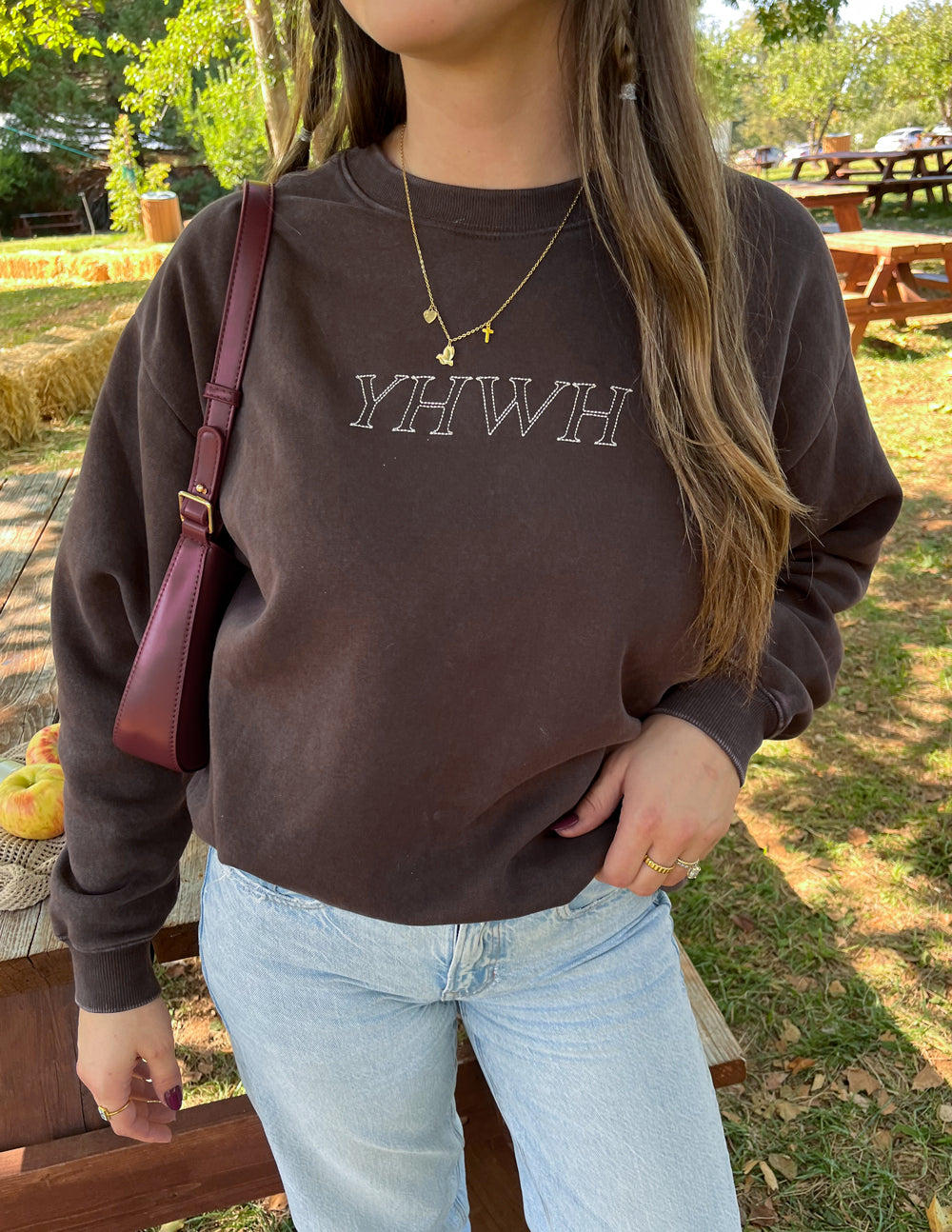 YHWH Unisex Crewneck – Christian Crewneck