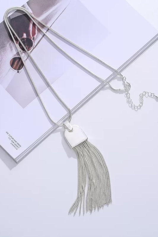 Long Tassel Pendant Necklace - Best Seller for Boutique 💎 Leto Collection