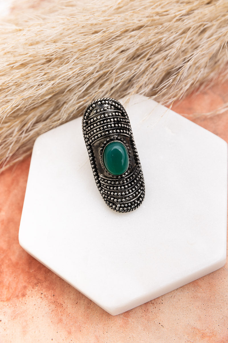Antique Turquoise Adornment Vintage Ring💍 Leto Collection