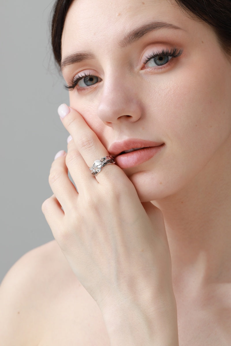 Celestial Sun Nugget Rings – Matching Couple Jewelry 🌞 Leto Collection