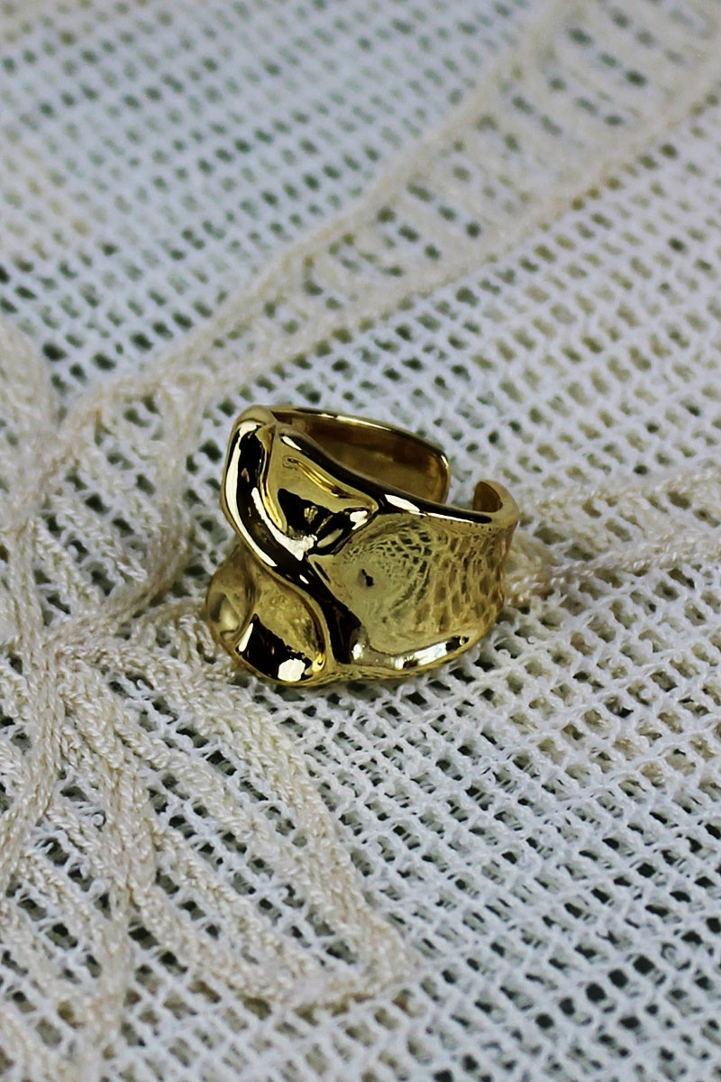 Asymmetric Nugget Rings – Minimalist Luxury Stackables ⚖️✨ Leto Collection