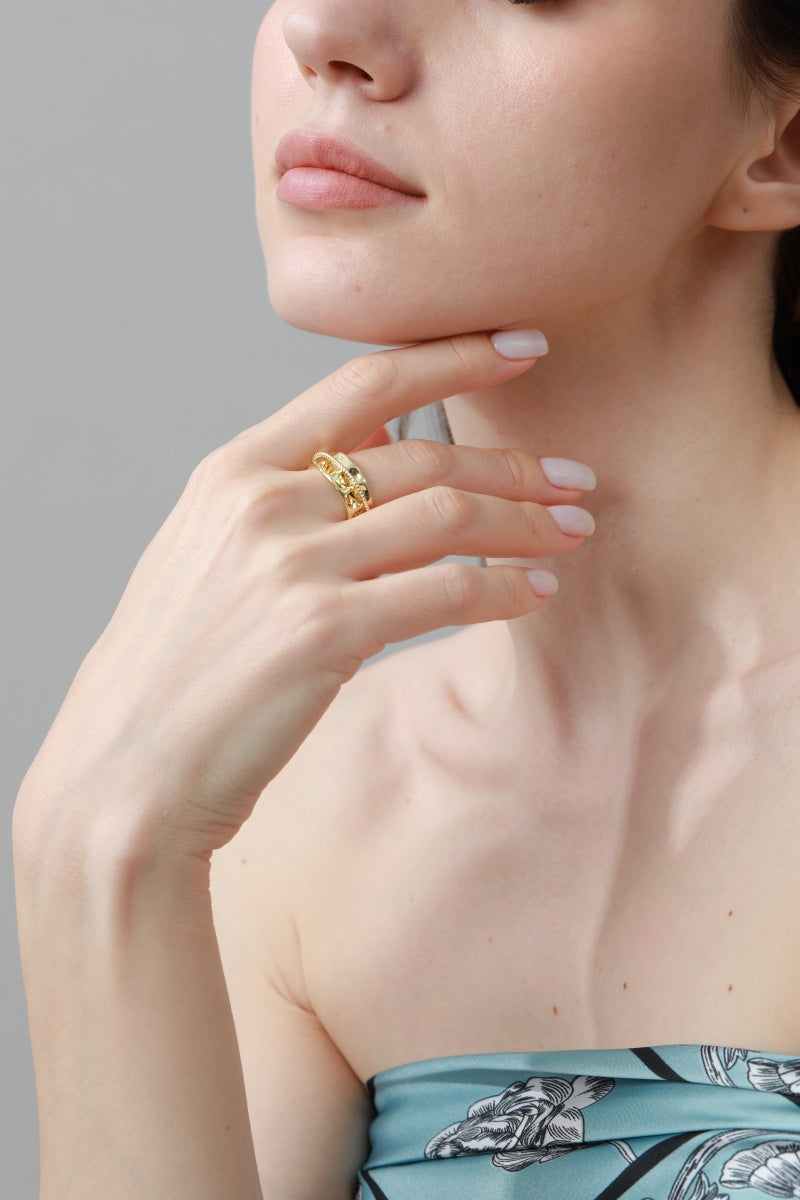 Open Knuckle Rings – Bold Finger Jewelry for Retailers ⛓️💍 Leto Collection