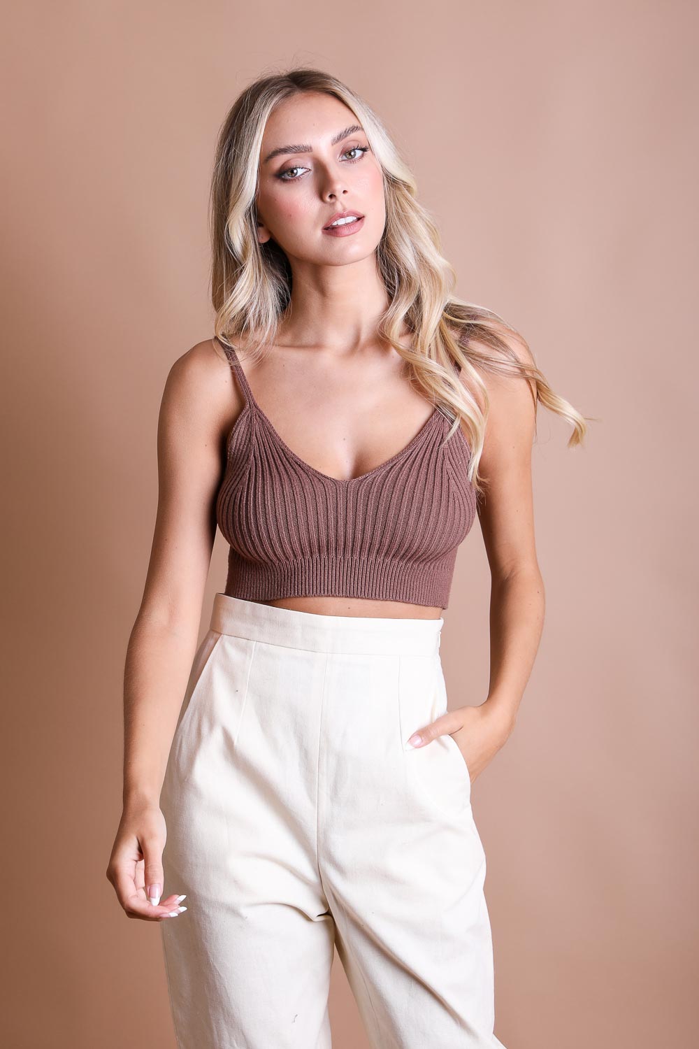 Cuddly Rib Knit Lounge Brami Leto Collection