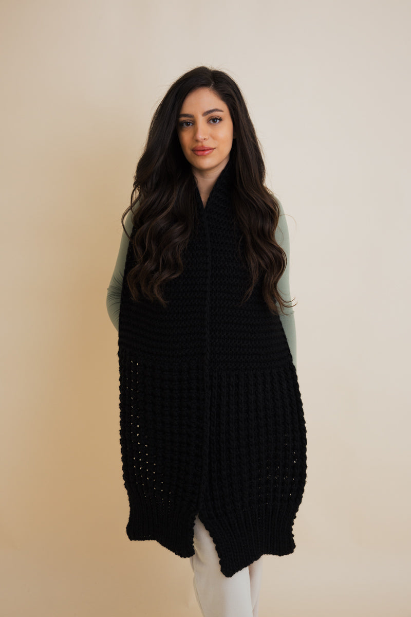 Waffle Weave Cozy Edge Scarf Leto Collection