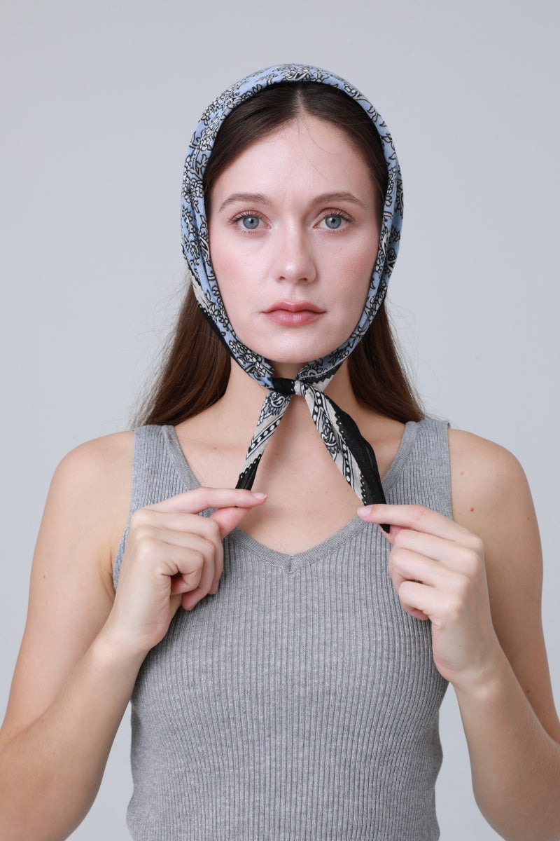 Printed Bandana Set – Versatile Headscarf & Neck Wrap for Women Leto Collection