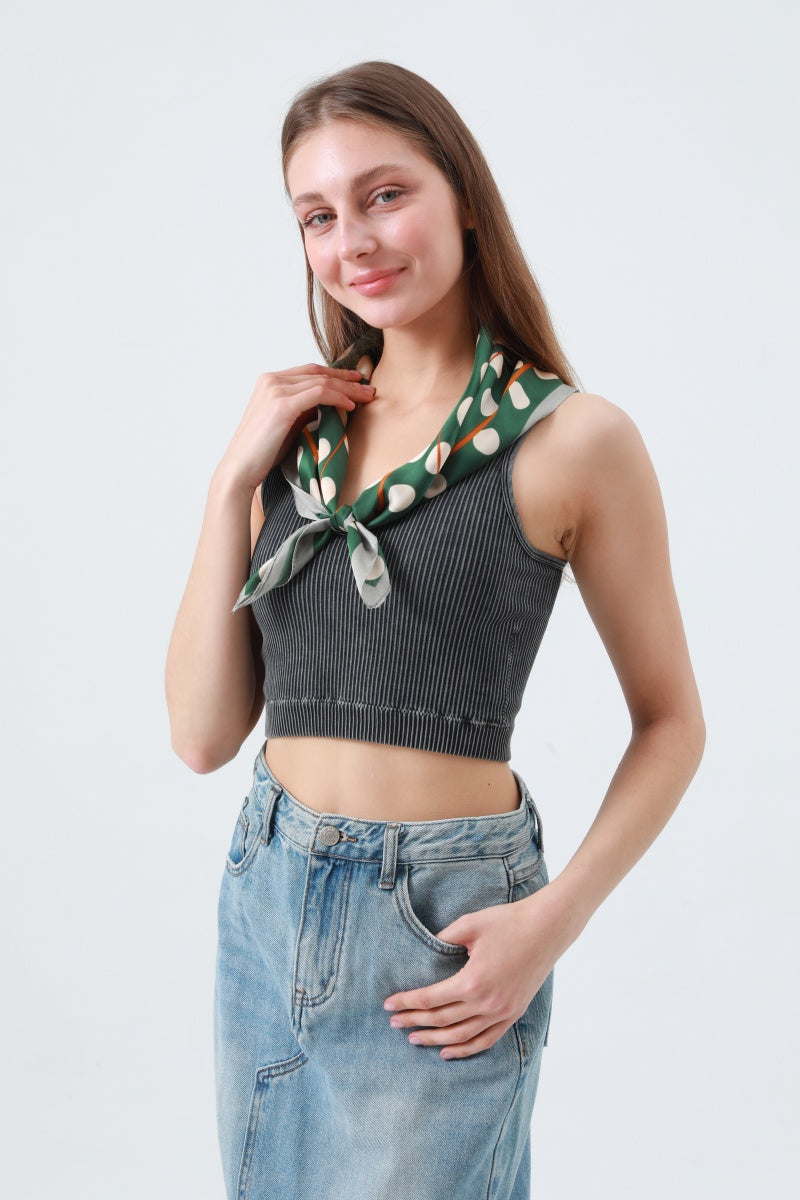 Breathable Large Polka Dot Bandana – Summer Style Neck Scarf 🌞🧣 Leto Collection