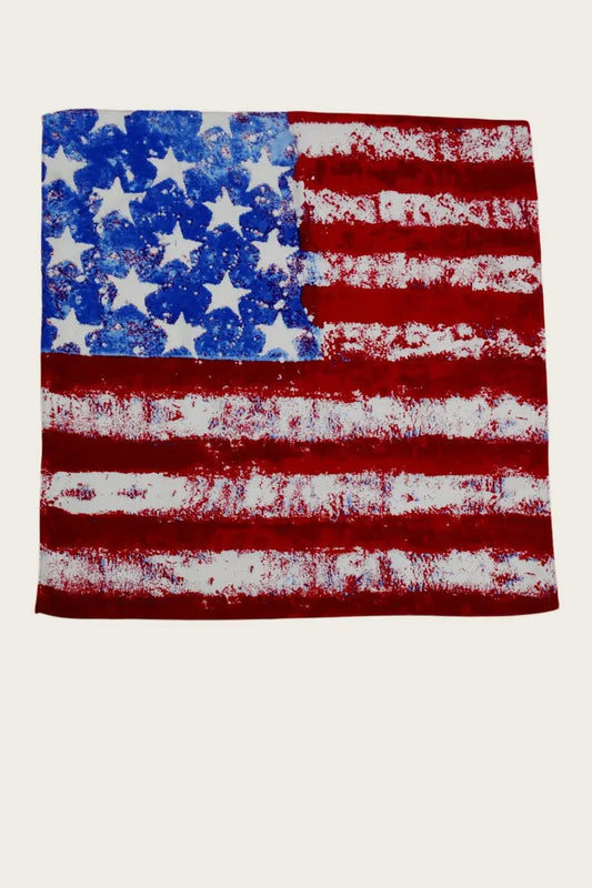 Vintage US Flag Bandana – Square Scarf Leto Collection